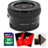 Sony E PZ 16-50mm f/3.5-5.6 OSS Lens with Accessories for Sony E-Mount Cameras