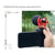 Super Cardioid Directional Microphone with Sponge Windscreen Clean Clear Sound Recording For Smart Phones, Cameras and Computers