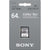 Sony 64GB SF-E Series UHS-II Class 10 V30 U3 Read Speed 270 MB/s Write Speed 70 MB/s SDXC Memory Card - 5 Count