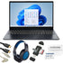 Lenovo IdeaPad 1 15.6" Laptop - Intel Pentium Silver N6000 Processer - Microsoft 365 Personal (Blue) with Samson SR350 Over-Ear Stereo Headphones Accessory Bundle