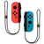 Nintendo Switch Joy-Con Controllers (Neon Purple / Neon Orange) with Neon Red / Neon Blue