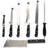 Wusthof Classic Six Piece Cook's Set 1120160602 with 6" Cleaver Knive Black