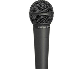 Behringer XM8500 Ultravoice Dynamic Cardioid Vocal Microphone with Boya BY-BA20 Desk Holder Mic Stand Bracket and Pig Hog 8mm XLR Male to Female Cable