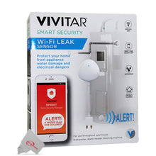 Vivitar Smart Security Wi-Fi Leak Sensor Protects Home from Water Damage and Electrical Dangers