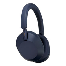 Sony WH-1000XM5 Noise-Canceling Wireless Over-Ear Headphones (Midnight Blue) with Mack 3yr Worldwide Diamond Warranty and Fitness Wellness Plus Software Suite