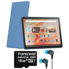 Amazon Fire HD 10 10.1" 32GB Wi-Fi Tablet, 13th Gen, Vibrant Full HD Screen, Ocean + Accessories