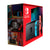 Nintendo Switch Console with Neon Blue & Neon Red Joy-Con and JLab Play Gaming Wireless Bluetooth Earbuds - Black/Blue