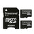 VidPro USB 2.0 Type-C MicroSD and SD Card Reader with 2 Micro SD and SDHC Memory Cards