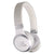 JBL Live 460NC Noise-Canceling Wireless On-Ear Headphones (White)