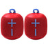 2x Ultimate Ears WONDERBOOM 2 Portable Bluetooth Speaker (Radical Red)