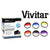 Vivitar 6 Piece 72mm Graduated Color Filter Set with Case