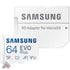 Samsung 64GB EVO Plus UHS-I microSDXC Memory Card with SD Adapter