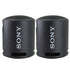 2x Sony SRSXB13/B Extra Bass Portable Waterproof Speaker (Black)