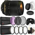 Nikon AF-S DX NIKKOR 18-140mm f/3.5-5.6G ED VR Lens with Accessory Bundle For Nikon D5300 , D5500 , D7100 and D7199