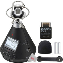 Zoom H3 VR Handy Audio Recorder with Built-In Ambisonics Mic Array + ZOOM BTA-1 Bluetooth Adaptor