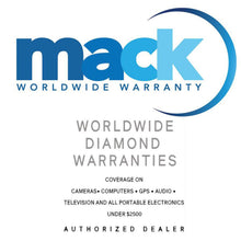 Mack Worldwide Diamond Protection Plan Warranty for Portable Electronics Up To $2500 2, 3 and 5 Year Plan