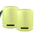 2x Sony SRS-XB13 Extra Bass Portable Waterproof Wireless Speaker (Yellow)