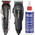 Wahl Professional 5-Star Hero Corded T Blade Trimmer #8991 with Wahl Designer Professional Vibrator Clipper #8355-400 Black and Wahl Clipper Oil 4 oz