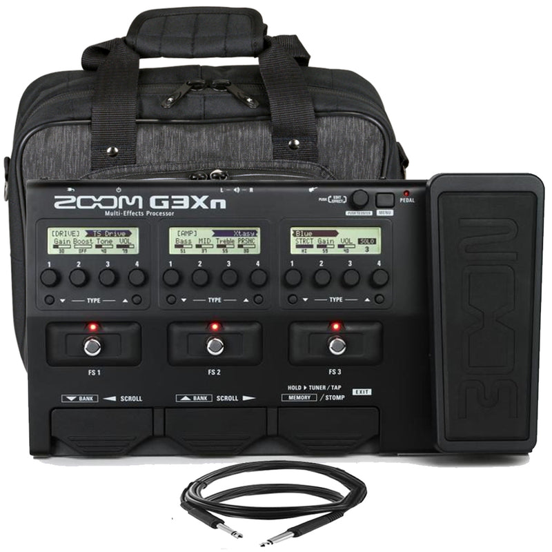 Zoom G3Xn Multi-Effects Processor with Expression Pedal +