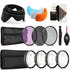 58mm Close Up Macro Kit with Accessory Kit for Canon EOS Rebel T6 and T7i