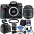 Nikon D7200 24.2MP Digital SLR Camera with 18-55mm Lens and Accessories