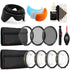 58mm Close UP Macro Kit with Accessories for Canon EOS 77D and 80D