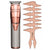 Babyliss Pro Cordless Metal Lithium Trimmer Rose Gold and BaBylissPRO Barberology Wide Tooth Styling Comb