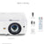 ViewSonic PX706HD - 1080p Short Throw Gaming Projector with 3000 Lumens, Low Input Lag and USB C