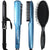 Babyliss Pro Nano Titanium Ultra-Thin Flat Iron & Thermal Paddle Brush BNTPP52UC with BaByliss Pro Porcelain Ceramic Spring Curling Iron 1¼