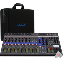 Zoom LiveTrak L-12 - 12-Channel Digital Mixer & Multitrack Recorder +  Zoom CBL-20 Carrying Bag