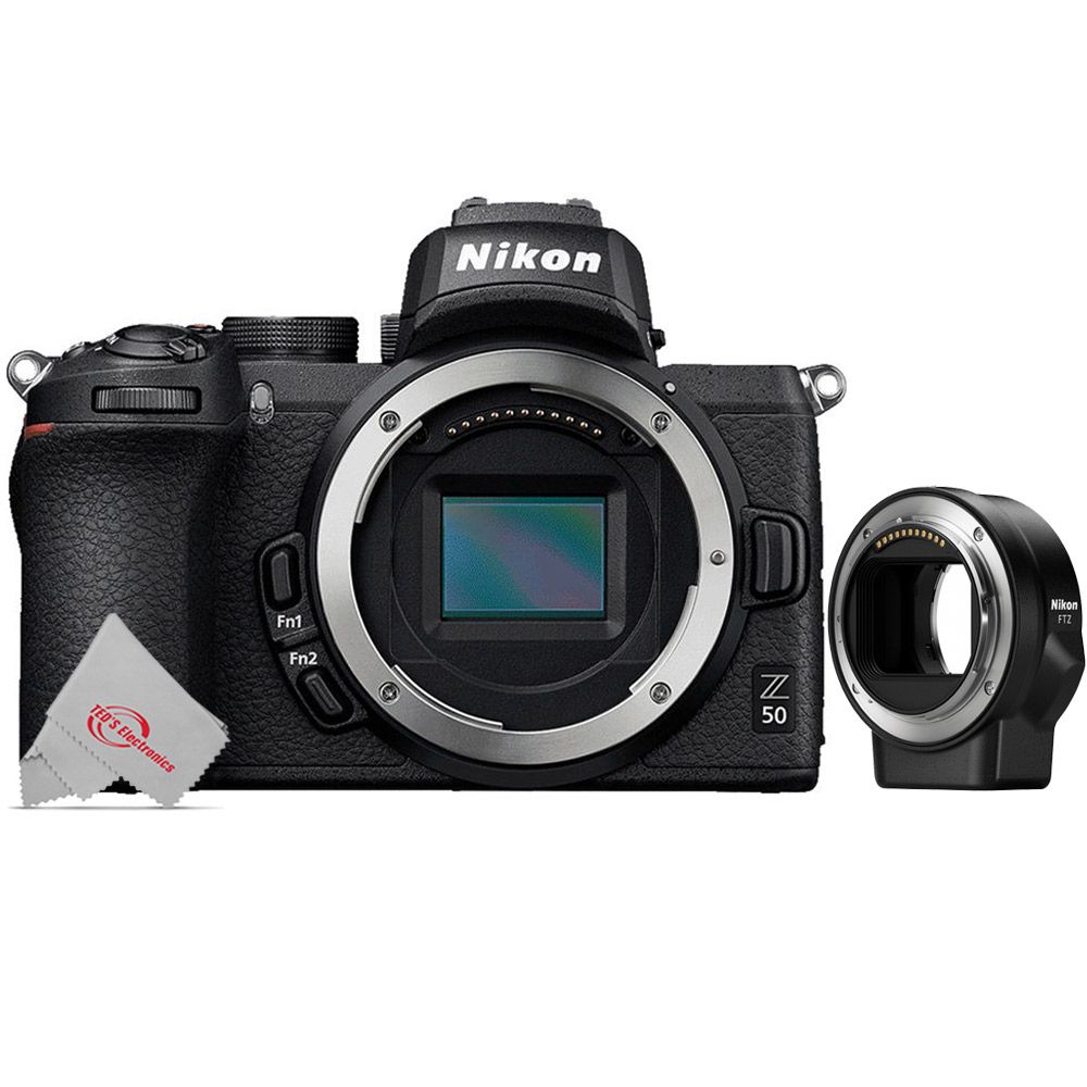 Nikon Z50 Mirrorless 20.9MP EXPEED 6 Image Processor Digital Camera wi ...