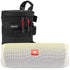 JBL FLIP 5 Waterproof Portable Waterproof Speaker - White with 8" Padded Case