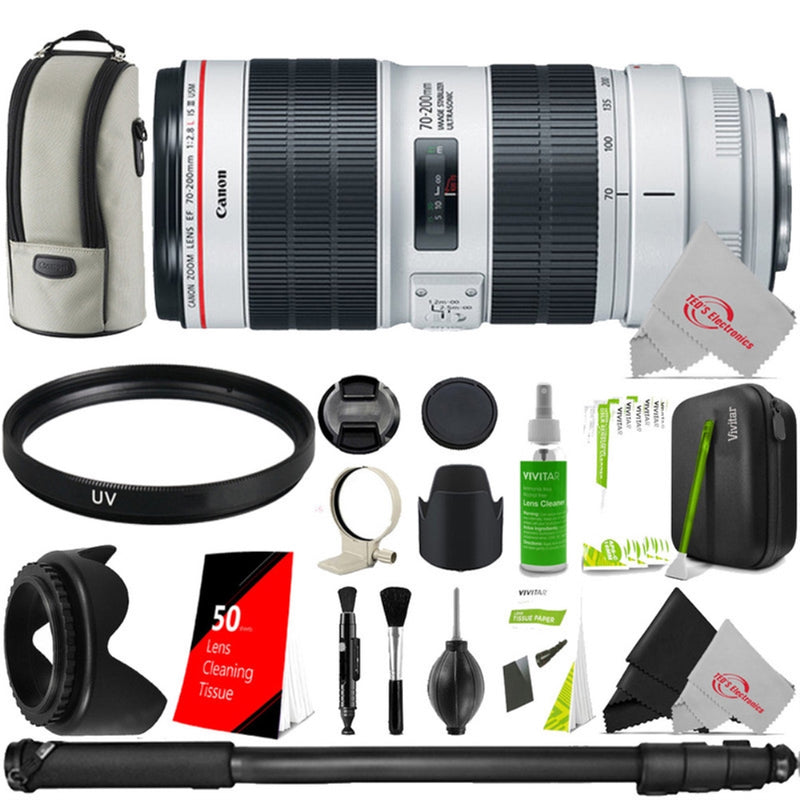 Canon EF 70-200mm f/2.8L IS III USM Telephoto Zoom Lens with