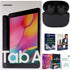 Samsung Galaxy Tab A 8.0" T295 LTE (32GB) Tablet with Sony LinkBuds S Noise-Canceling True Wireless In-Ear Headphones (Black) Bundle