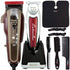 Wahl Professional 5 Star Legend Wide Range Fade Clipper 8147 with Wahl 8171 Cordless Trimmer and Barber Accessories