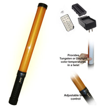 Photographic LED Video Light Tube with Battery , Charger and Remote