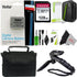 Premium Accessory Bundle fro Canon PowerShot SX60 SX50 G1 X G16 G15 with Replacement Battery + 128GB Memory and More