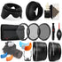 58mm Telephoto and Wide Angle Lens Bundle for Canon EOS 77D , 80D , 760D & 1300D