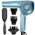 BaByliss Pro Classic Professional Pistol-Grip Dryer 1875 Watts Blue #BNT5175UC with Conair Pro Ergo-Grip Vented Brush Collection Ergonomically Designed for Blow Drying