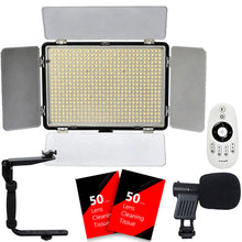 Vivitar 600 LED Professional Video Light with Accessories