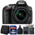 Nikon D5300 24.2MP Digital SLR Camera with 18-55mm Lens and Accessory Bundle