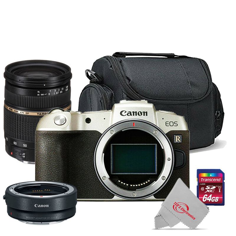Canon EOS RP 26.2MP Mirrorless Digital Camera Body - Gold + Tamron