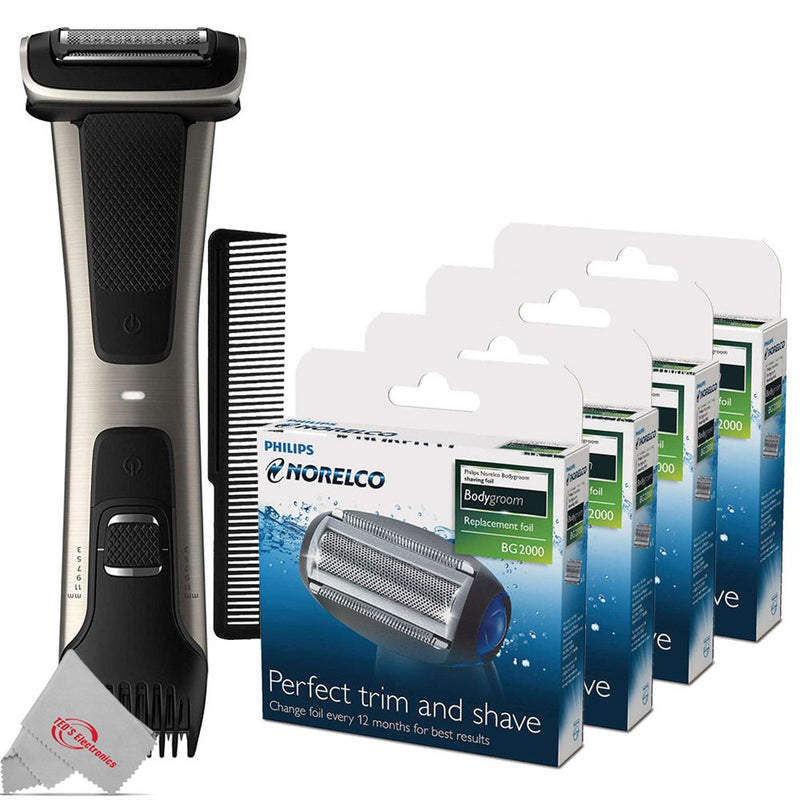 Philips Norelco BG7030/49 Bodygroom Series 7000 Trimmer & Shaver with – The  Teds Store