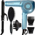 BaByliss Pro Classic Professional Pistol-Grip Dryer 1875 Watts BNT5175UC with BaByliss Pro Porcelain Ceramic Spring Curling Iron - 1-1/4" BP125S and Conair Pro Ergo-Grip Detangler Brush