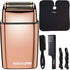 BaByliss Pro FOILFX02 Metal Double Foil Shaver Rose Gold Barber Kit