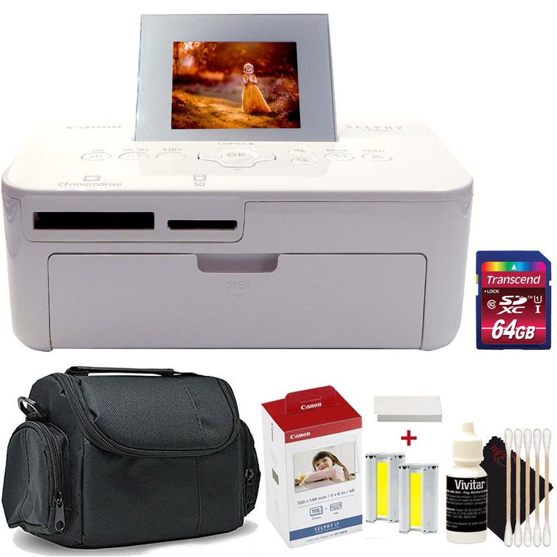 Canon Selphy CP1000 Printer Canon KP-108IN The Compact Teds P – Store 4x6 White Photo 