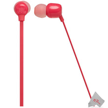 JBL TUNE 115BT Wireless In-Ear Headphones Pure Bass Sound Coral with Mic