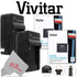 Two VIVITAR VIV-CB-11LH Battery and Two Battery Charger for Canon NB-11L/NB-11LH (Canon Powershot SX410 IS, SX400 IS, ELPH 170 IS, 340 HS 320)