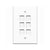 4XEM 6 Outlet RJ45 Wall Plate/ Face Plate White