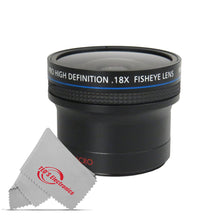 0.18x 180 Degree Ultra Fisheye Lens Set for Canon Nikon Panasonic Sony Digital SLR Camera Lenses